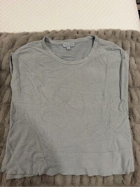 Barefoot Dreams Light Gray Women's Lightweight Knit Top